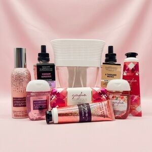 Bath & Body Works A Thousand Wishes + Gingham Gorgeous Wallflower Bundle